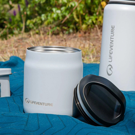 Termos na jedzenie Lifeventure 600 ml - Light Grey