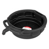 Miska z lejkiem do zlewania oleju spuszczania płynów cieczy zlewarka 16L 56cm AMIO-04053