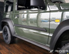 Suzuki Jimny listwy boczne - Produkt składa się tylko z 2 części