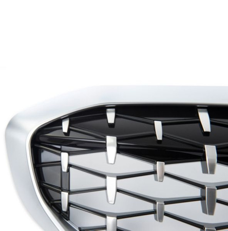 GRILL (NERKI) DO BMW G20 G21 19-22 SILVER DIAMOND