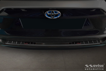 Nakładka na zderzak tylny Toyota RAV4 5 (Czarna)