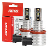 Żarówki samochodowe LED seria H-mini H8 H9 H11 H16 6500K Canbus AMiO-03333