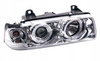 Reflektory przednie BMW E36 CHROM RINGI