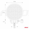 Lampa robocza halogen LED szperacz AWL06 9 LED 12V 24V AMIO-02420