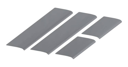 Progi One Line Opel Astra K Kombi 5 2016- - Satin Black&White