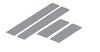 Progi 2 Line Audi A5 8T SPORTBACK Hatchback 5 2009-2011 - Połysk
