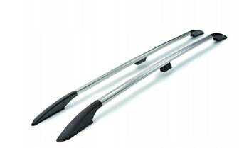 Relingi dachowe bagażnik do VW VOLKSWAGEN CADDY 2003-2020 SHORT | CHROM