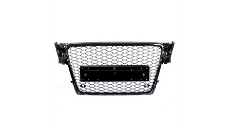 Grill sportowy Gloss Black  AUDI A4 B8 (8K) Sedan Avant przed liftem 2008-2012