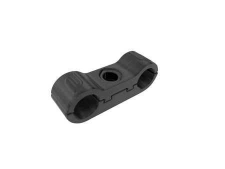 Mocowanie uchwyt przewodów 8mm podwójny ASA 4szt.