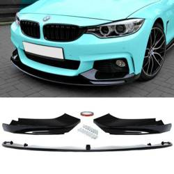 DOKŁADKA SPLITER BMW F32 F33 F36 GLOSSY BLACK