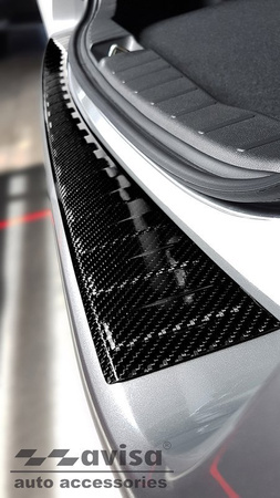 Nakładka na zderzak tylny do Mitsubishi ASX (Carbon Fiber)