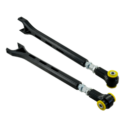 PMC Aluminiowe Regulowane wahacze poprzeczne dolne BMW E36 E46 Z4 - Poliuretan 90ShA