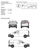 Platforma bagażowa bagażnik dachowy VW Caddy MAXI