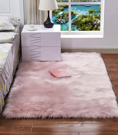 DYWAN DOKKA 50 X 150 CM MIĘKKI NOWOCZESNY DŁUGIE WŁOSIE DEKORACJA WNĘTRZA