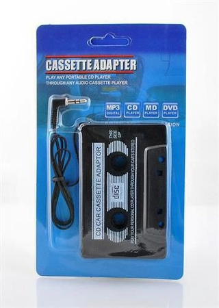 Kaseta adapter do odtwarzania z telefonu urządzenia audio Jack