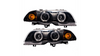 Zestaw Lamp Halogenowych Black BMW 3 E46 przed liftem 1998-2001