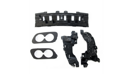 Tylny dyfuzor Black MERCEDES C-Class C205 A205 Cabrio