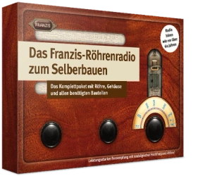 Radio lampowe Franzis do samodzielnego zbudowania