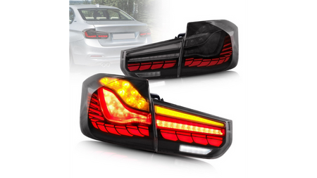 Zestaw Lamp Tylnych Dynamic LED Smoke BMW 3 F30 F80 2013-2018