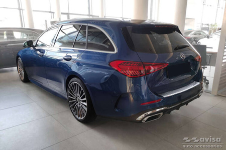 Nakładka na zderzak tylny do Mercedes C-Class V T-Model AMG S206 (Stal)