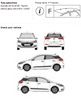Bagażnik dachowy AIRO CRUZ Hyundai i20 II Dark