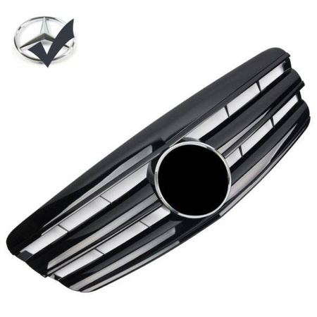 GRILL MERCEDES W221 S 05-09 GLOSY BLACK LOOK AMG
