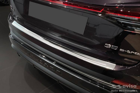 Nakładka na zderzak tylny do AUDI Q4 E-Tron (Stal)