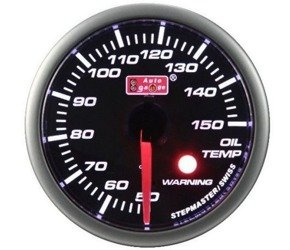 Wskaźnik temperatury oleju Auto Gauge warning