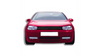 Grill sportowy black w/ mesh grille w/o emblem VW Golf 4 1997-2003