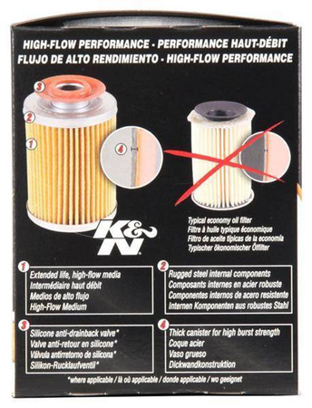 Filtr oleju K&N HP-1007