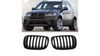 Grill sportowy pojedyncze żeberka Gloss Black BMW X6 E71 E72 X5 E70 2007-2013