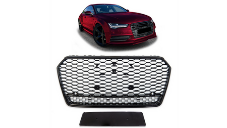 Grill sportowy Gloss Black AUDI A7 Facelift 2014-2018