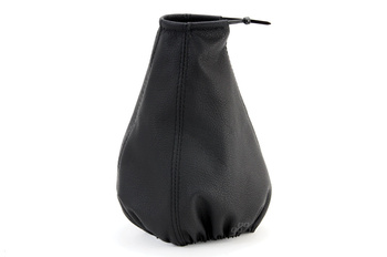 Mieszek dźwigni zmiany biegów skórzany z opaską AMIO-01759