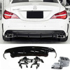 DYFUZOR MERCEDES CLA C117C LOOK A45 AMG CHROME