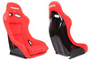 Fotel sportowy GTR Welur Bride Red