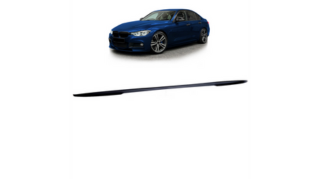 Lotka Lip Spoiler Matt Black BMW 3 F30 2011-2018