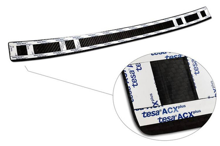 Nakładka na zderzak tylny do Honda Jazz 5 Crosstar (Crbon Fiber)