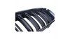 Grill sportowy podwójne żeberka Gloss Black  BMW 6 (F13) Coupe (F12) Cabrio (F06) Gran Coupe 2011-2018