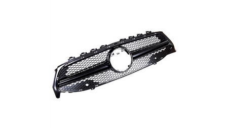 Grill sportowy Black A-Type z PDC MERCEDES CLA C118 X118 2019-obecnie
