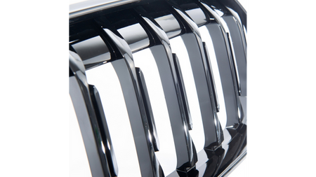 Grill sportowy pojedyncze żeberka Gloss Black BMW 2 F44 Gran 2020-obecnie