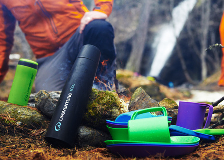 Termos próżniowy 1000 ml Lifeventure - Dark Grey