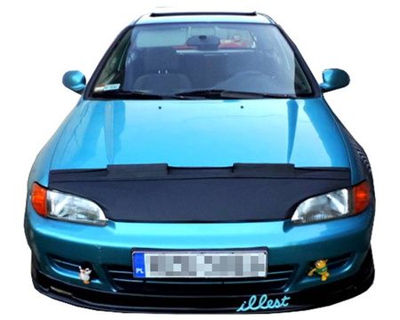 Osłona maski skóra na maskę BRA Honda Civic VI