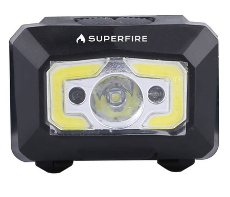 Latarka czołowa Superfire X30, 340 lm, USB, 5 trybów, 130 m