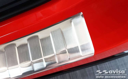 Nakładka na zderzak tylny do Toyota Yaris 4 (Stal)