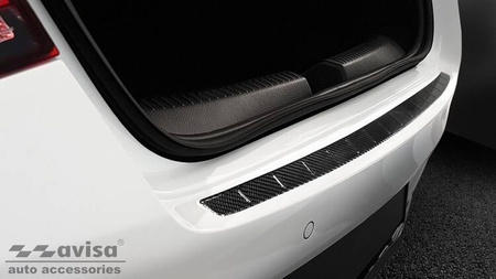 Nakładka na zderzak tylny do Mercedes CLA II C118 (Carbon Fiber)