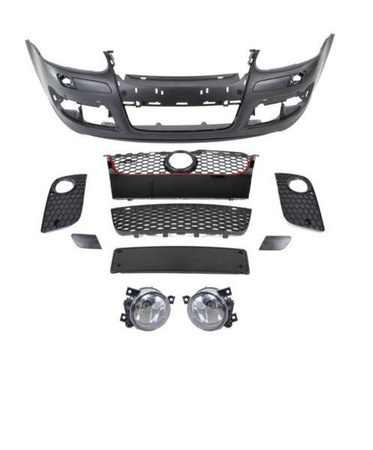 ZDERZAK PRZEDNI VW GOLF 5 03-09 LOOK GTI HALOGENY