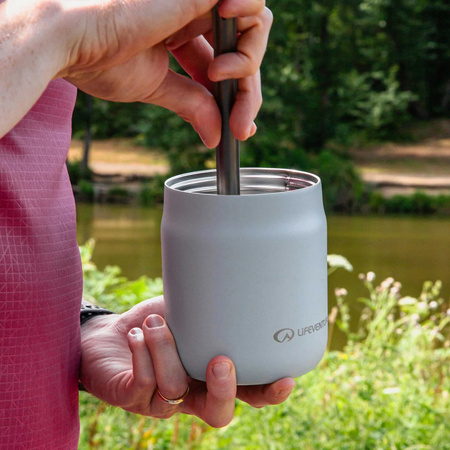 Termos na jedzenie Lifeventure 600 ml - Light Grey