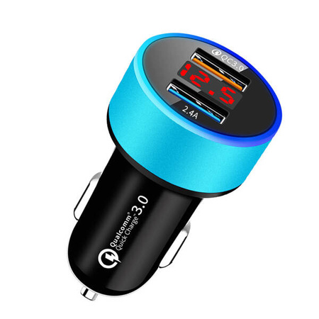 Ładowarka USB z voltomierzem