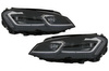 LAMPY PRZEDNIE VW GOLF 7 12-17 LOOK XENON CHROME