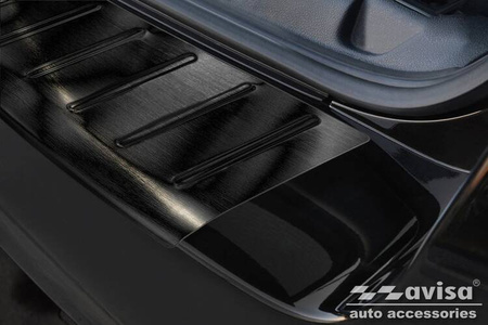 Nakładka na zderzak tylny Peugeot 508 SW (Czarna)